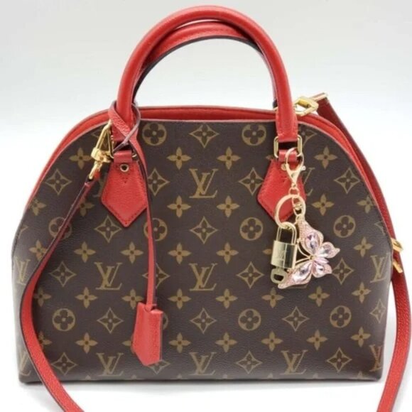 100% Auth Louis Vuitton Lock & Key with unbranded Bagcharm, Keycharm, Keychain - Picture 7 of 8